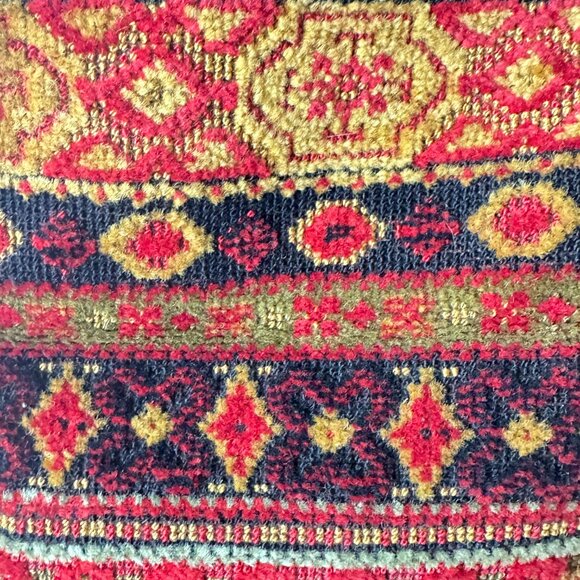 Vintage Travel Carry On Style Carpet Handbag - Picture 4 of 10